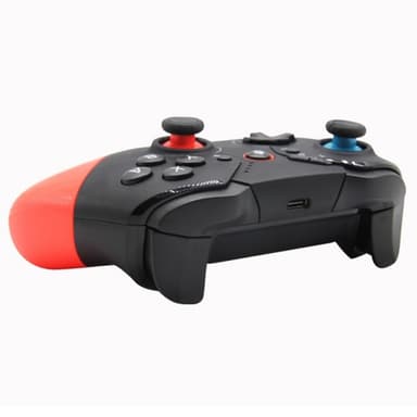 Yhteensopiva langattoman Nintendo Switch -peliohjaimen värinäsuunnittelun kanssa - sininen+punainen