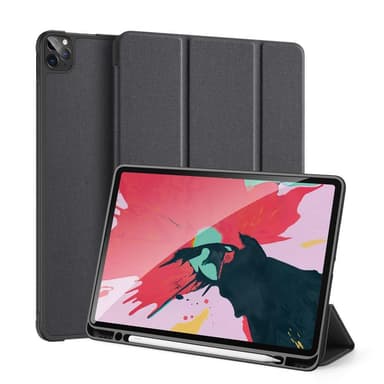 DUX DUCIS Domo iPad Pro 11 (2020)/(2018) Kolminkertainen jalusta Musta