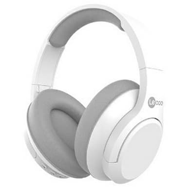 LENOVO Langattomat Korvakuulokkeet Taitettavat Heavy Bass Bluetooth-kuulokkeet - Valkoinen