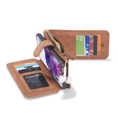 Samsung Galaxy S20 Plus CASEME 2-in-1 Irrotettava - Ruskea