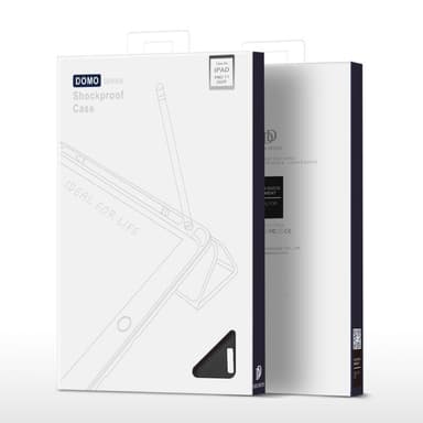 DUX DUCIS Domo iPad Pro 11 (2020)/(2018) Kolminkertainen jalusta Musta