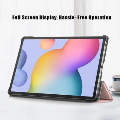 Kolmen taittotelineen älykotelo Samsung Galaxy Tab S7 FE/Tab S7 Plus/Tab S8+ -puhelimelle