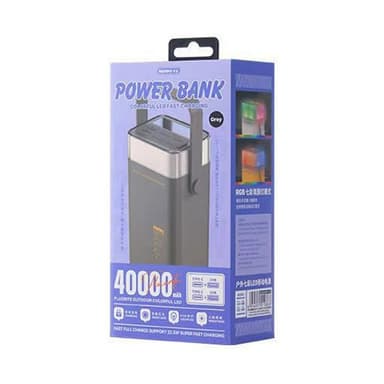 REMAX RPP-596 40000mAh Pikalataava Varavirtalähde 20W 22.5W