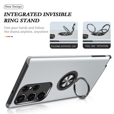 Samsung Galaxy S24 Ultra Sormirengas Sivutuen Hybridikotelo