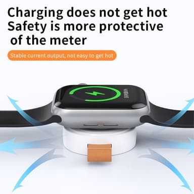 Langaton USB-C nopea magneettinen laturi Apple Watch Series 1-8: lle