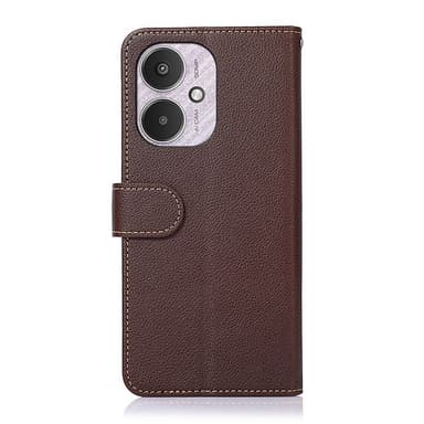 KHAZNEH Lompakkokotelo Xiaomi Redmi 13C:lle - Ruskea-sininen
