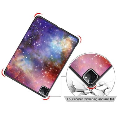 iPad Pro 11 2021/2020 Kolmintaitettava jalustan tablettikotelo - Avaruus