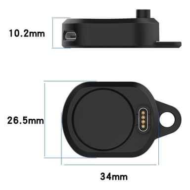 Garmin Fenix 7/7S/7X tyyppi C/mikro-USB-latausteline