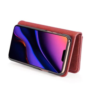 DG.MING iPhone 11 Pro Max tyylikäs lompakkokotelo - punainen