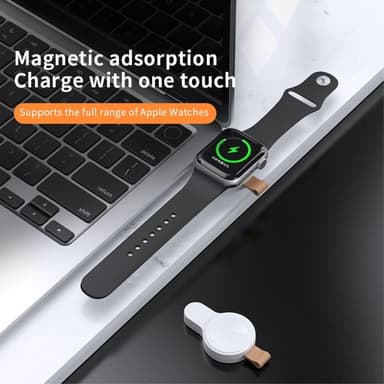 Langaton USB-C nopea magneettinen laturi Apple Watch Series 1-8: lle