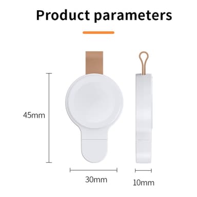 Langaton USB-C nopea magneettinen laturi Apple Watch Series 1-8: lle