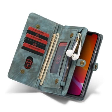 iPhone 11 Pro Max CASEME Split Lompakkokotelo - Sininen