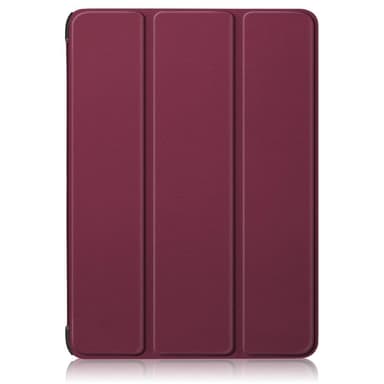 Kolminkertainen telinekotelo iPad 10.9 (2022) -tabletin suojukselle - Wien Red