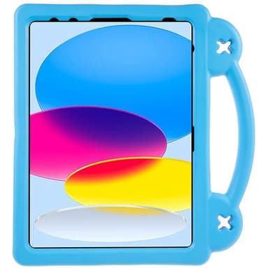 Apple iPad 10.9 2022 Gen 10 iskunkestävä EVA-vaahtomuovijalustan kuori - Vaaleansininen