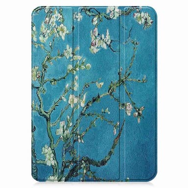 Kolminkertainen telinekotelo iPad 10.9: lle (2022) -tabletin kansi - Blossom