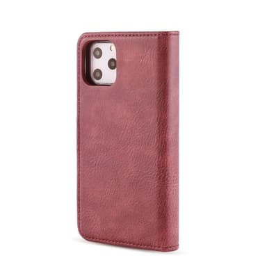 DG.MING iPhone 11 Pro Max tyylikäs lompakkokotelo - punainen