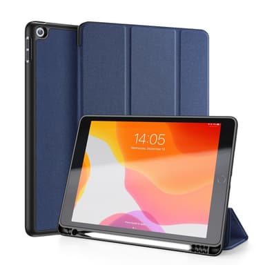 DUX DUCIS Domo Apple iPad 10.2 2021/2020/2019 Kolminkertainen jalusta Sininen