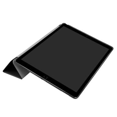 iPad Pro 12.9"" (2017) Kolmintaitettava teline Smart Tablet -kotelo - Musta