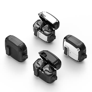 DUX DUCIS Samsung Galaxy Buds3 Pro Buds3 -kotelolle koukulla - Valkoinen