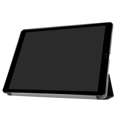 iPad Pro 12.9"" (2017) Kolmintaitettava teline Smart Tablet -kotelo - Musta