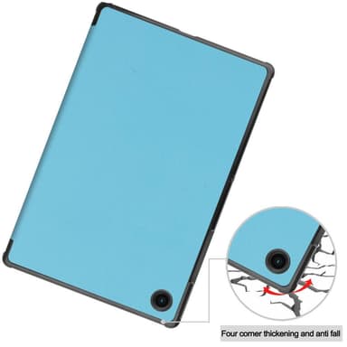 Kolminkertainen telinekotelo Samsung Galaxy Tab A8 10.5"" (2021) - Vaaleansininen