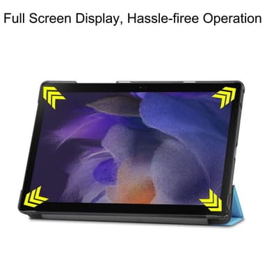 Kolminkertainen telinekotelo Samsung Galaxy Tab A8 10.5"" (2021) - Vaaleansininen