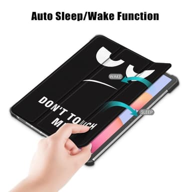 Kolminkertainen teline älykotelo Samsung Galaxy Tab S7 FE/Tab S7 Plus/Tab S8+