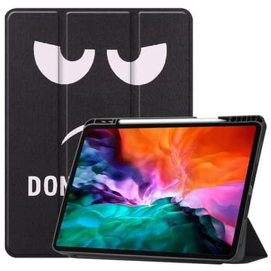 iPad 12.9"" Pro 2021 kolminkertainen jalustan tabletin kotelo - älä koske