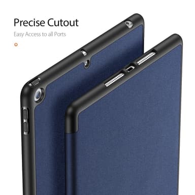 DUX DUCIS Domo Apple iPad 10.2 2021/2020/2019 Kolminkertainen jalusta Sininen