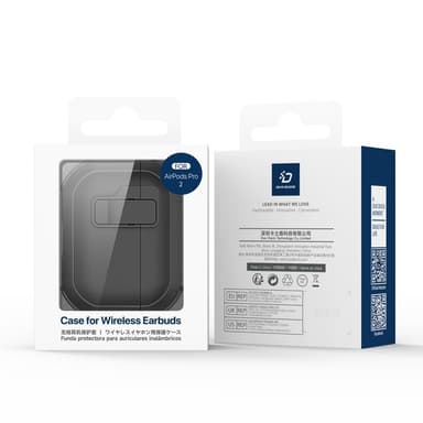 AirPods 4 -kotelolle DUX DUCIS PC+TPU Bluetooth-kotelo / kuori koukulla