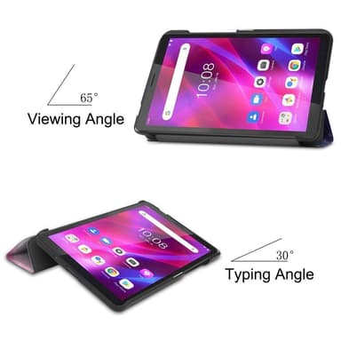 Kuvio Kolminkertainen jalustan kansi Lenovo Tab M7 (3. sukupolvi) - Nebula