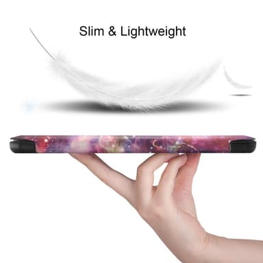 Kuvio Kolminkertainen jalustan kansi Lenovo Tab M7 (3. sukupolvi) - Nebula