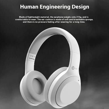 LENOVO Langattomat korvakuulokkeet Taitettavat pelimusiikki Bluetooth-kuulokkeet - Musta