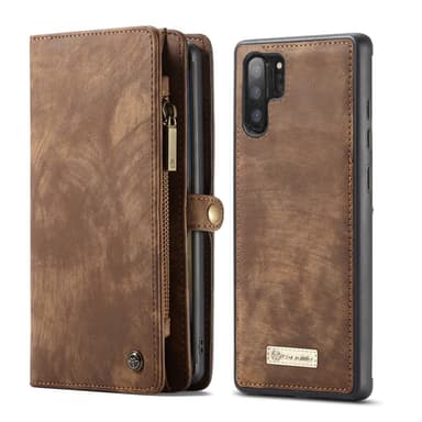 Samsung Galaxy Note 10 Plus CASEME Irrotettava 2-in-1 kotelo - Ruskea