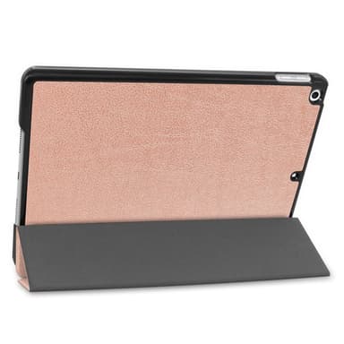 Apple iPad 10.2 2021/2020/2019 Kolminkertainen jalusta tablettikotelo - ruusukulta