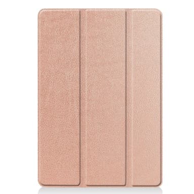 Apple iPad 10.2 2021/2020/2019 Kolminkertainen jalusta tablettikotelo - ruusukulta