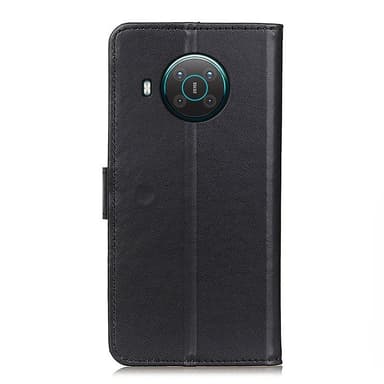Lompakko Nahkainen Teline Nokia X20/X10 - Musta