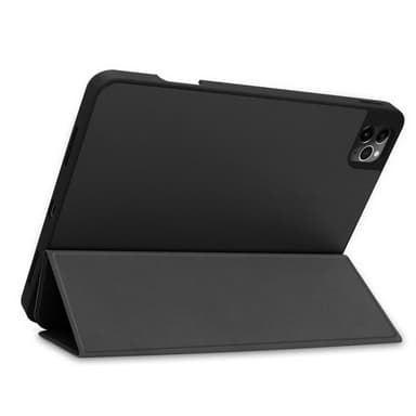 iPadille 12.9"" 2020/2018 Tri-fold Stand Smart Tablet -kotelo - musta