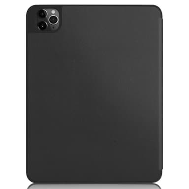 iPadille 12.9"" 2020/2018 Tri-fold Stand Smart Tablet -kotelo - musta