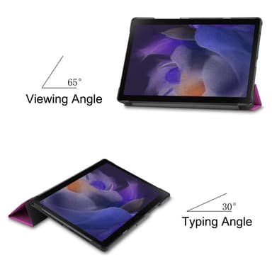 Kolminkertainen telinekotelo Samsung Galaxy Tab A8 10.5"" (2021) - violetti
