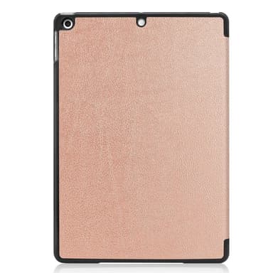 Apple iPad 10.2 2021/2020/2019 Kolminkertainen jalusta tablettikotelo - ruusukulta