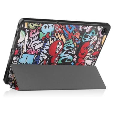 Lenovo Tab M10 Plus (Gen 3) kolminkertainen jalustan kansi - Graffiti