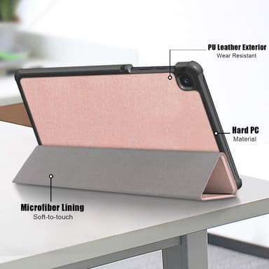 Kolminkertainen telinekotelo Samsung Galaxy Tab A7 Lite 8.7""