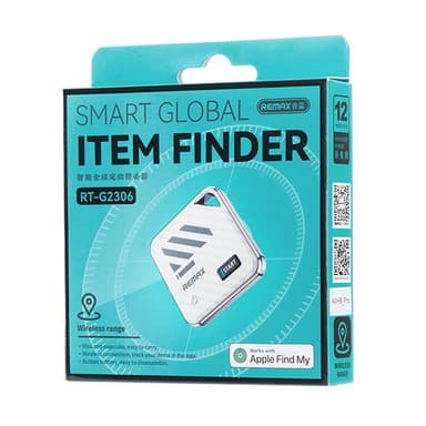 Smart Global Positioning Anti-Lost Tracker GPS Locator 220mAh - valkoinen