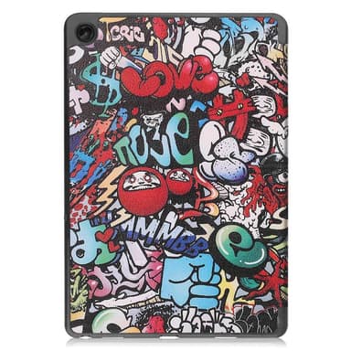 Lenovo Tab M10 Plus (Gen 3) kolminkertainen jalustan kansi - Graffiti