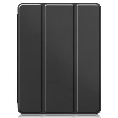 iPadille 12.9"" 2020/2018 Tri-fold Stand Smart Tablet -kotelo - musta