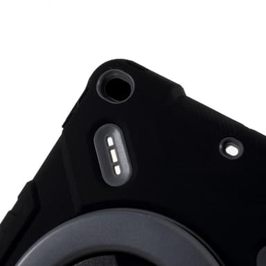PEPKOO iPad 10.2 2020/2019. Ilma 10.5 2019. Pro 10.5 2017. Extreme Armor - Musta/Oranssi