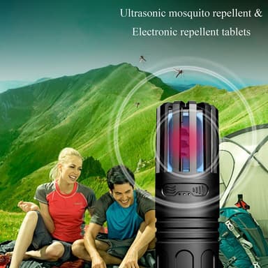 Mosquito Repeller Killer Outdoor Retkeily Langaton akkukäyttöinen