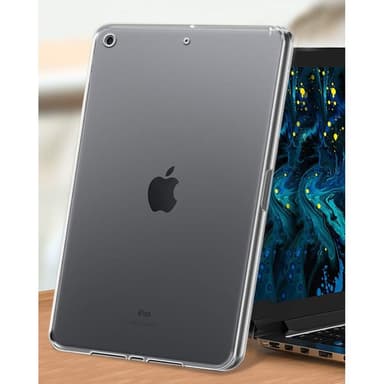 iPad 10.2 2021/2020/2019 Kirkas läpinäkyvä TPU-suojakotelo