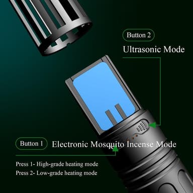 Mosquito Repeller Killer Outdoor Retkeily Langaton akkukäyttöinen